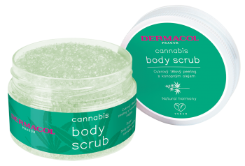 Dermacol-Cannabis-cukrový-peeling-otevreny