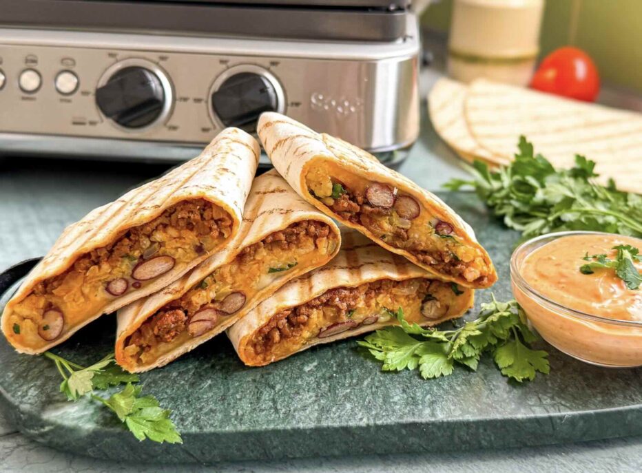 Zapečené tortilly ve stylu Burritos