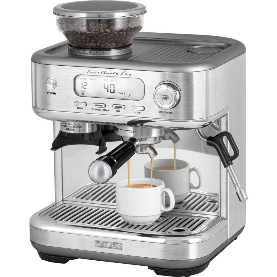 Sencor představuje dvojici kávovarů a vlastní kávu aneb Kávovar, nejlepší přítel člověka