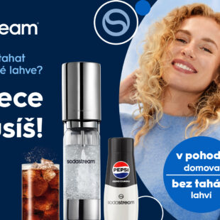 Řešíte, co s prázdnými PET lahvemi? „Už nemusíte“, vzkazuje SodaStream ve své kampani