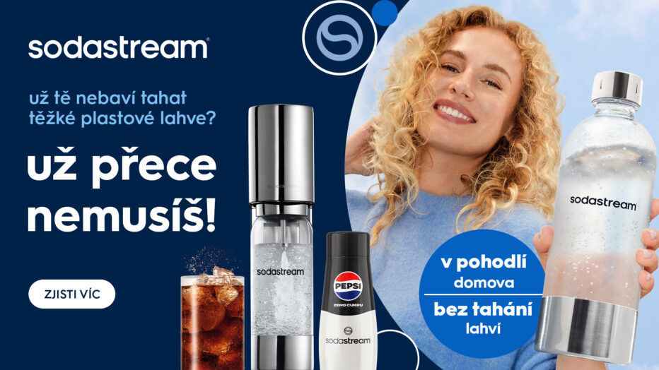 Řešíte, co s prázdnými PET lahvemi? „Už nemusíte“, vzkazuje SodaStream ve své kampani