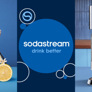 Konec nudných nápojů: Sodastream mění svůj vizuální kód