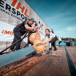 ADRENALINOVÁ PODÍVANÁ – DŘEVORUBECKÁ SOUTĚŽ STIHL TIMBERSPORTS® V LANŠKROUNĚ