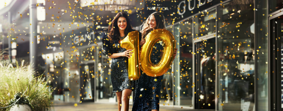 FASHION ARENA PRAGUE OUTLET SLAVÍ 10. NAROZENINY