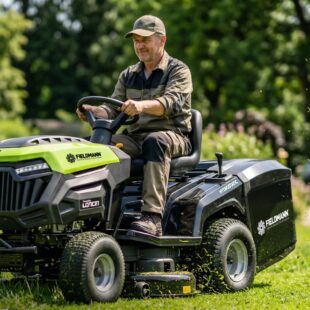 FIELDMANN představuje novinky pro sezónu 2026: Zahradní traktory, ridery i výkonné sekačky a grily
